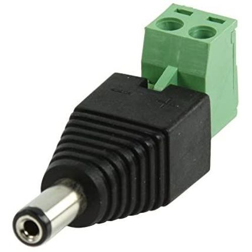 König - Adaptateur secteur - prise CC 2,1 mm femelle pour 2 bloc de terminal de broches femelle