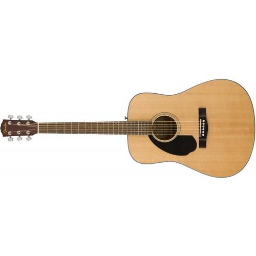 Fender Cd-60s Gaucher - Touche Noyer - Naturelle