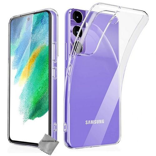 Housse Etui Coque Silicone Samsung Galaxy S22 Plus 5g + Film Ecran - Transparent Tpu