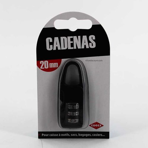 Cadenas À Code 20mm - Cogex
