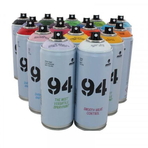 Bombe de peinture MTN 94 - Blanc mat Ral 9010 - 400ml - Autres