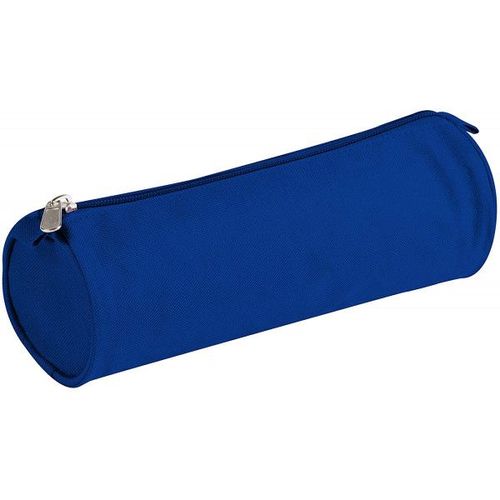 Trousse Ronde En Polyester 22 X 7 Cm Bleu Clairefontaine