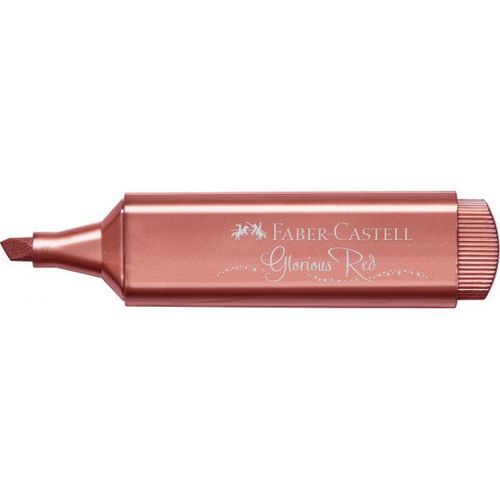 Surligneur Tl 1546 Faber-Castell Rouge Brillant Métallisé