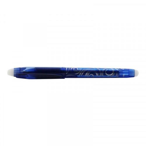 Stylo Encre Gel Effaçable R-Pen Bleu Pointe Moyenne 0.7mm