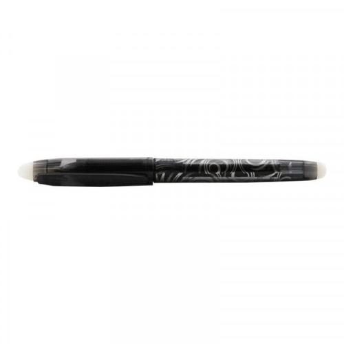 Stylo Encre Gel Effaçable R-Pen Noir Pointe Moyenne 0.7mm