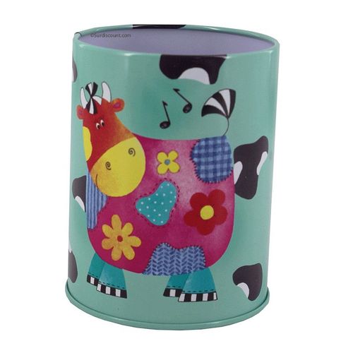 Pot ? Crayons Vert Opaline - Motif Vache