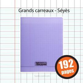 Cahier 24x32 Grand Carreaux pas cher - Achat neuf et occasion