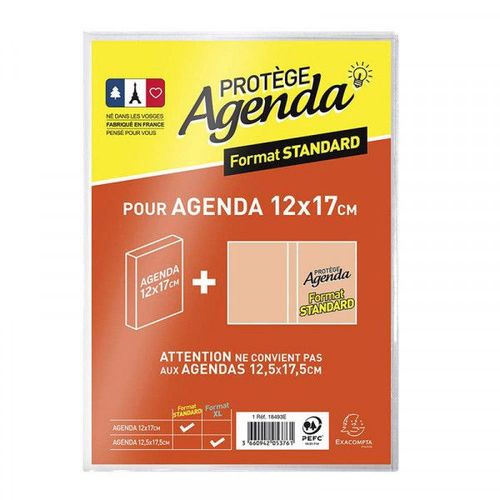 Protège Agenda - 12 X 17 Cm - Exacompta