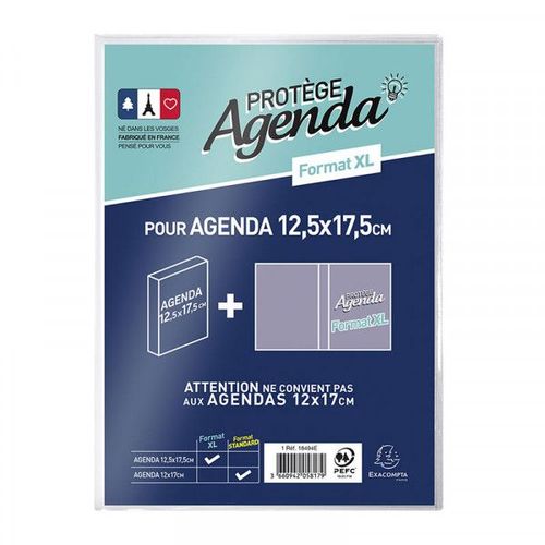 Protège Agenda - 12,5 X 17,5 Cm - Exacompta