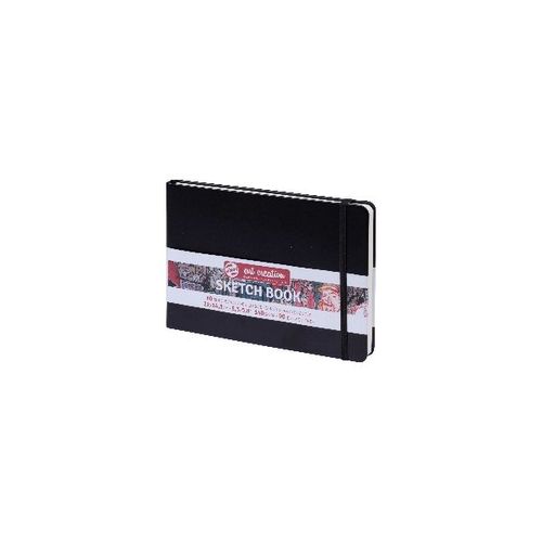 Carnet Croquis - 21 X 14,8cm - 80 Feuilles - 140g - Noir - Royal Talens