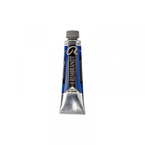 Peinture À L'huile Extra-Fine En Tube Bleu Phtalo Rougeâtre 40ml - Rembrandt