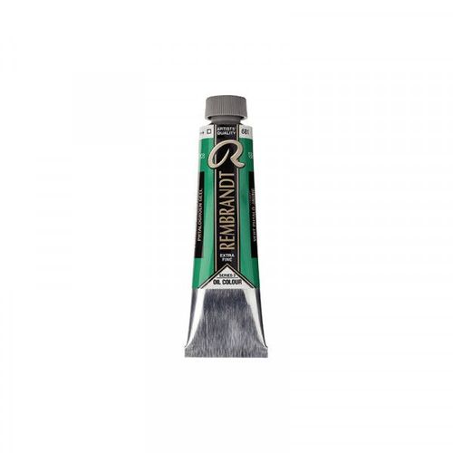 Peinture À L'huile Extra-Fine En Tube Vert Phtalo Jaune 40ml - Rembrandt