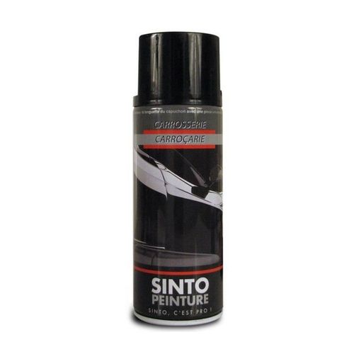Bombe De Peinture Pour Carrosserie - Noir Brillant - Sinto