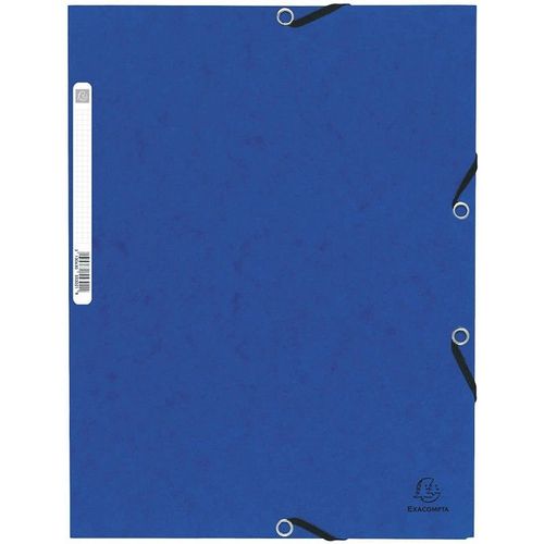 Chemise 3 Rabats Bleu - Exacompta 55302e