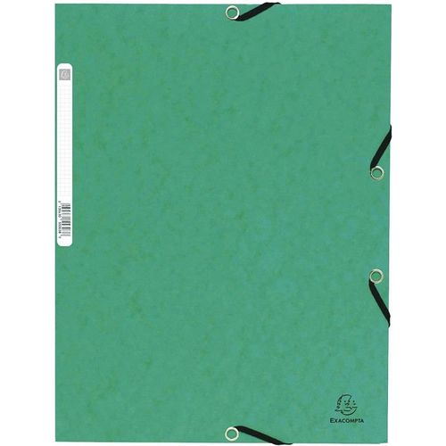 Chemise 3 Rabats Vert - Exacompta