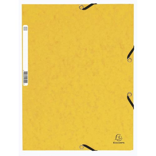 Chemise 3 Rabats Jaune - Exacompta