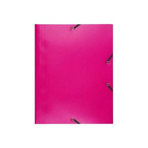 Chemise 3 Rabats Polypropylène Fuschia - Exacompta