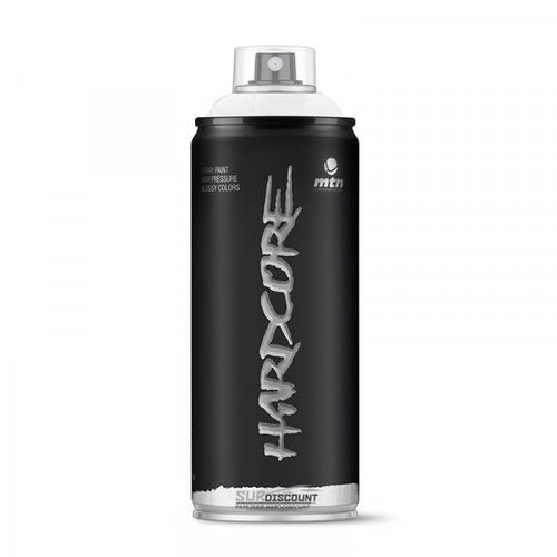 Bombe De Peinture Hardcore Mtn - Blanc Mat