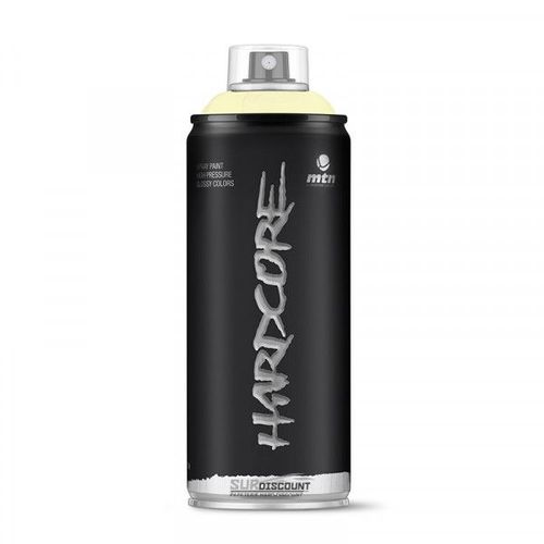 Bombe De Peinture Hardcore Mtn - Jaune Licorne