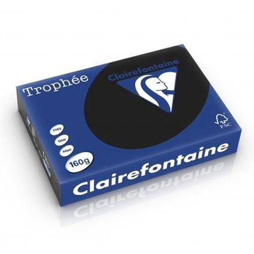 Clairefontaine TROPHEE - 205 microns - noir - A4 (210 x 297 mm) - 160 g/m² - 250 feuille(s) papier uni