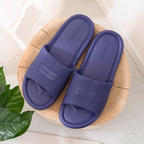 Nouvelles Pantoufles Pour Femmes, Tongs D'intérieur, Maison, Couple, Salle De Bain, Antidérapantes, Douces Porter, Chaussures Plates,