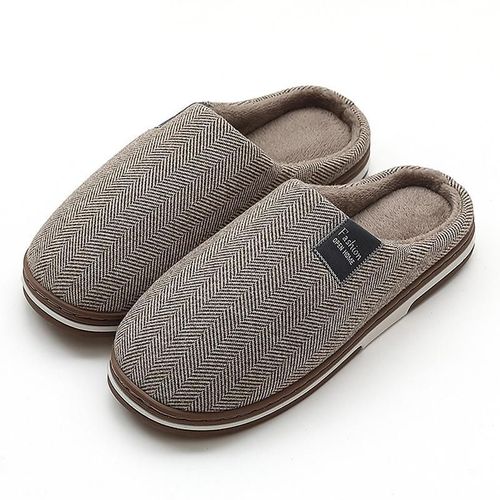 Pantoufle Femme Chaussure Maison Pantoufles Hiver Chaussette Semelle Souple Pour Femmes Et Garçons, Chaussures Antidérapantes En Coton Et Peluche, Pour La Maison Et La Chambre Coucher