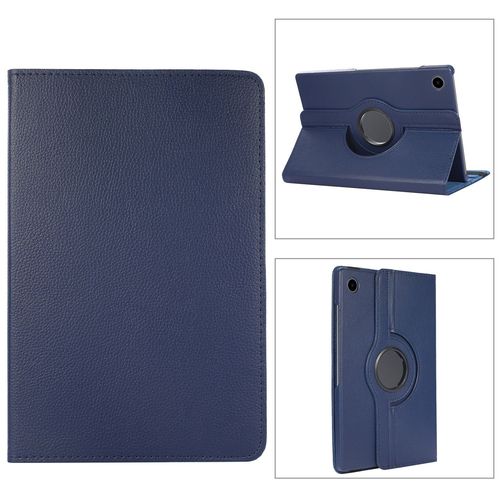 Housse Samsung Galaxy Tab A8 2021 10,5 Pouces Wifi - 4g/Lte Bleue Navy - Etui Coque Bleu Foncé De Protection 360 Degrés Tablette Tab A8 2021 10.5 Pouces Sm-X200 / Sm-X205 / Sm-X207 - Accessoires Pochette Xeptio !