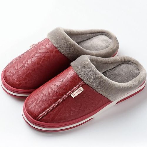 Pantoufle Femme Mode Chaussure Femme Hiver Femmes Pantoufles Maison Fourrure Pantoufles Sans Lacet Chaud Maison Chaussures Hommes Femmes Amoureux Couples Intérieur Extérieur Chaussures Garçons