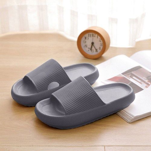 Pantoufles Plateforme Pour Femmes, Chaussures D'intérieur, De Plage, D'extérieur, De Salle De Bain,té,