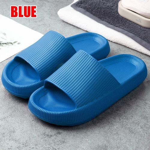 Pantoufles Semellepaisse Pour Femmes, Chaussures Plates, Antidérapantes, Eva Salon, Pantoufles D'intérieur, Talon 4.5cm