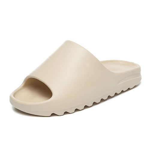 Pantoufles Semellepaisse Pour Femmes, Pantoufles De Salle De Bain Plateforme, Antidérapantes, Tendance, Pantoufles De Styliste, Pour Femmes, Yzy