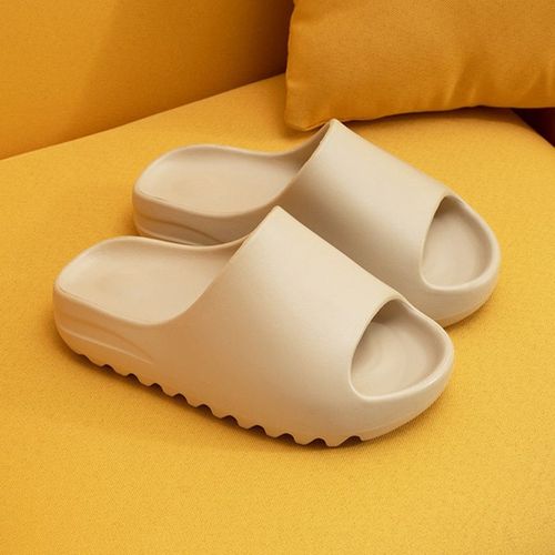 Pantoufles Antidérapantes Semelle Souple Pour Femmes, Tongs Unisexes Plateforme, Pour Salle De Bain, Intérieur Et Extérieur, Tendance