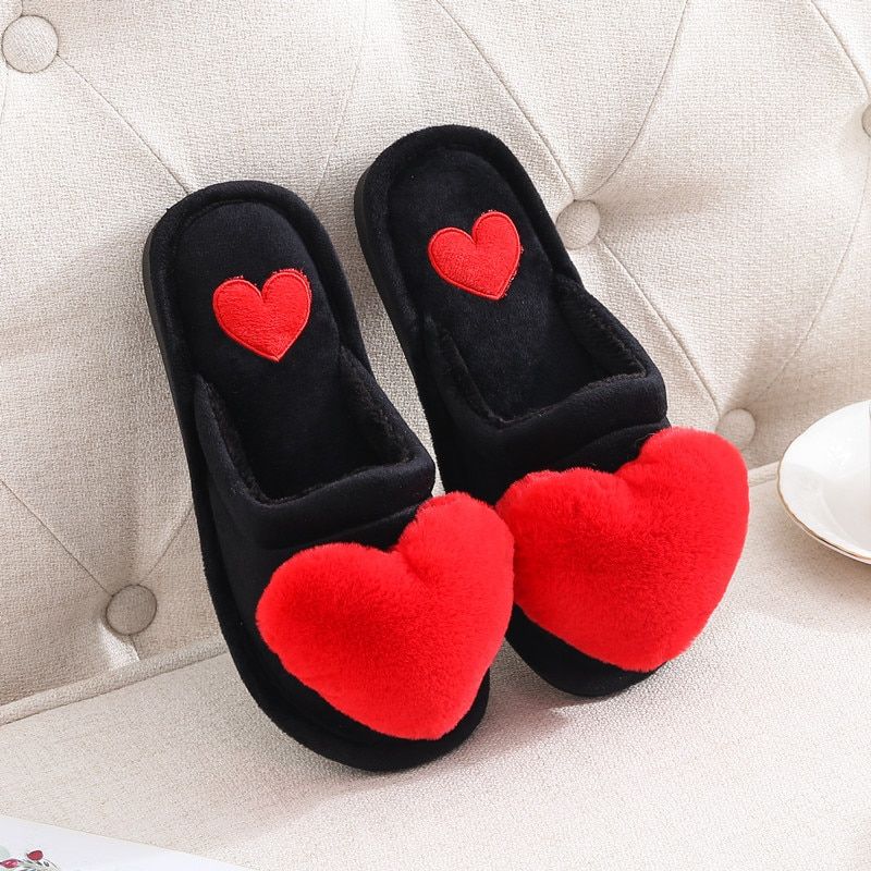 Pantoufles Antidrapantes En Fourrure Pour Femmes, Chaussure... - 4