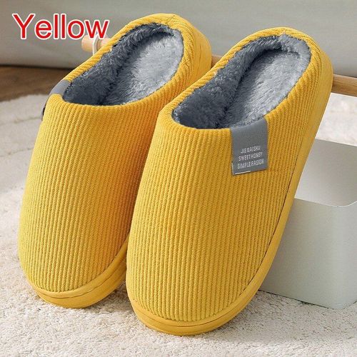 Pantoufles Antidérapantes Pour Femmes, Chaussures De Maison, Chat De Dessin Animé, Chaussures De Sol Chaudes Pour Chambre Coucher, Hiver