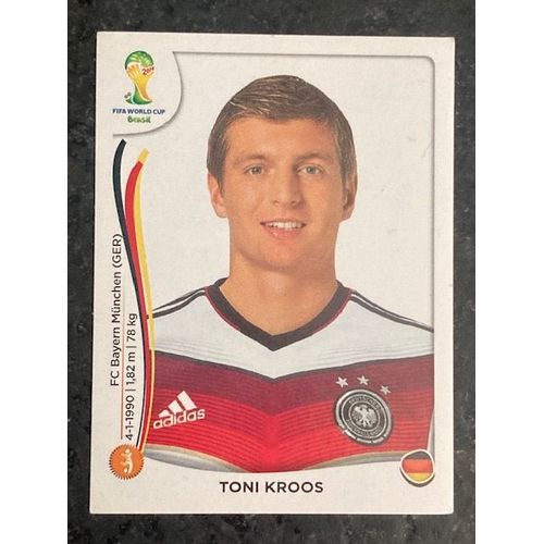 Image Panini - Fifa World Cup 2014 - N°498 Toni Kroos
