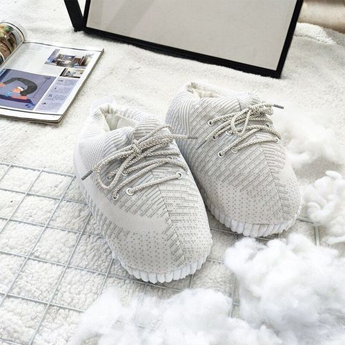 Pantoufles Chaudes De Maison Pour Femme Et Homme, Chaussons Unisexes, Taille Unique, Claquettes D'intérieur En Coton, Pantoufle Féminine, Savate En Peluche, Hiver, Eu