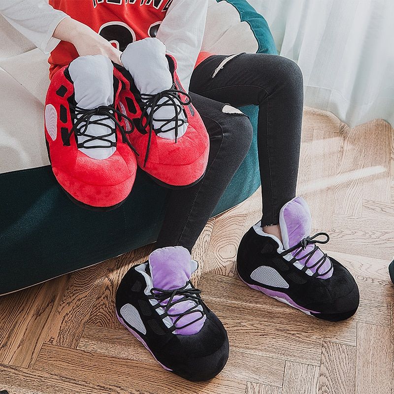 Pantoufles Chaudes D'hiver Pour Femmes Et Hommes, Mignonnes ... - 2