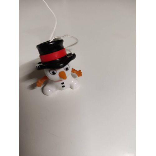Kinder Figurine Noël Bonhomme De Neige