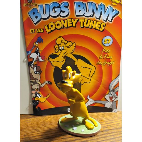 Figurine Bugs Bunny - Looney Tunes : Pete Le Puma Bien Frappé