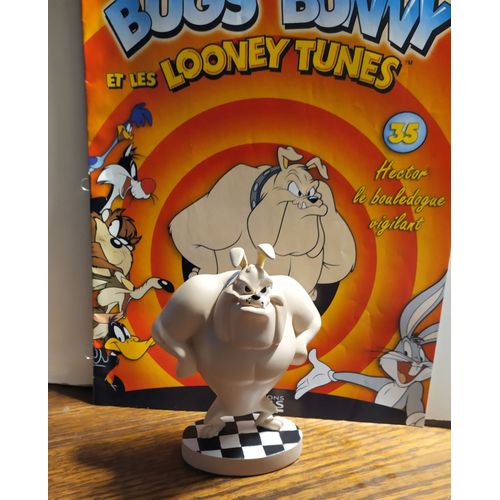  Figurine Looney Tunes - Bugs Bunny : Hector Le Bouledogue Vigilant