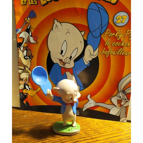 Figurine Looney Tunes - Bugs Bunny : Porky Pig Le Cochon Bafouilleur