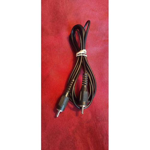 Câble audio RCA mâle à mâle longueur 2m