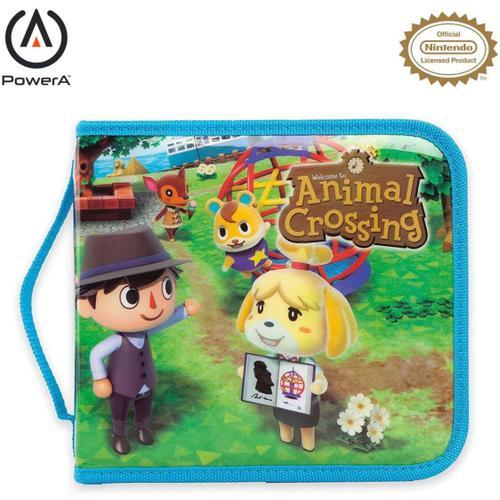 Sacoche De Rangement Nintendo 3 Ds Universal Folio : Animal Crossing - Powera