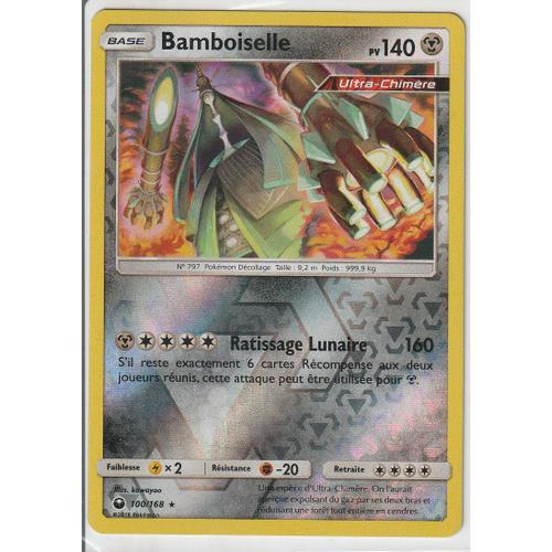 Carte Pokemon - Bamboiselle - 100/168 - Holo-Reverse - Soleil Et Lune 7 Tempête Céleste