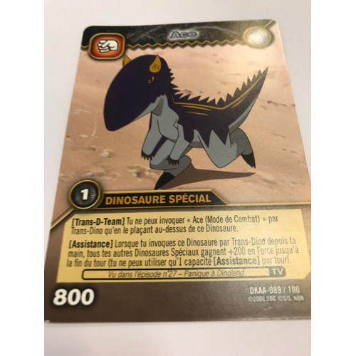 Carte Dinosaur King Ace - 800 