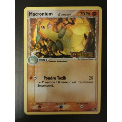 Carte Pokémon - Ex Ile Des Dragons - Macronium - 70 Pv - 26/101