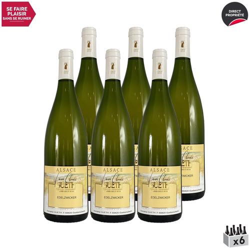 Domaine Gueth Alsace Tradition Edelzwicker Blanc 2019 X6