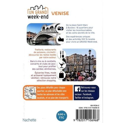 Un Grand Week-End À Venise - Avec 1 Plan Détachable