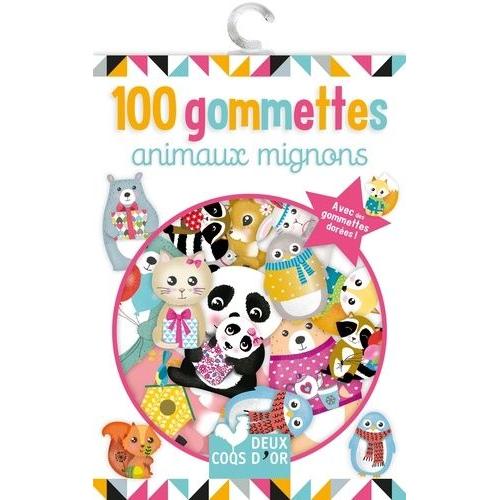 100 Gommettes Animaux Mignons