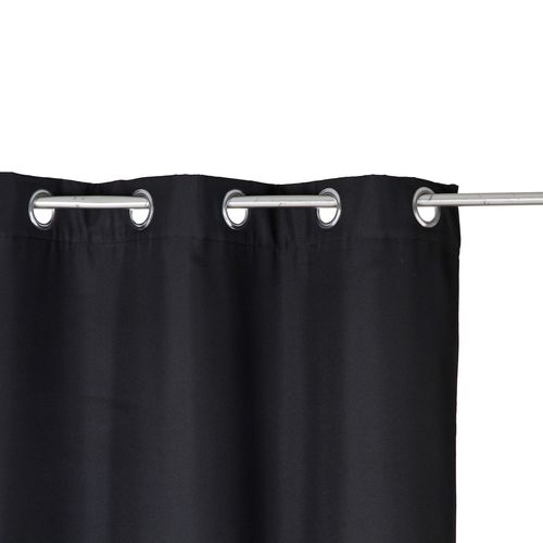 Rideau Isolant - 140 X 260 Cm. - Polyester - Noir